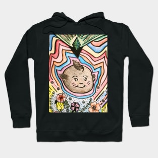 Cutie Patootie Hand Drawn Kew pie Hoodie